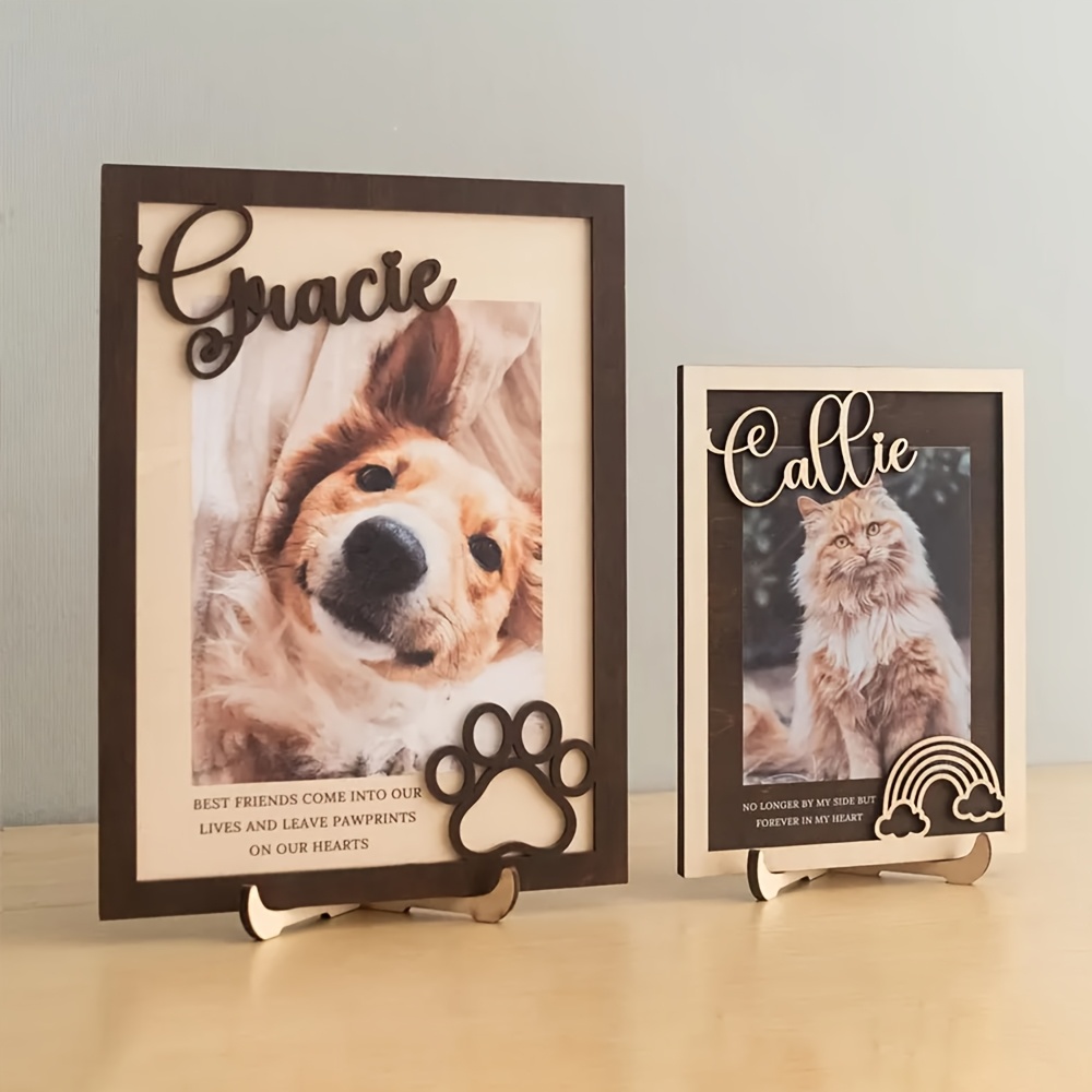Customizable Personalized Wood - Pet Portrait Custom recension och pris