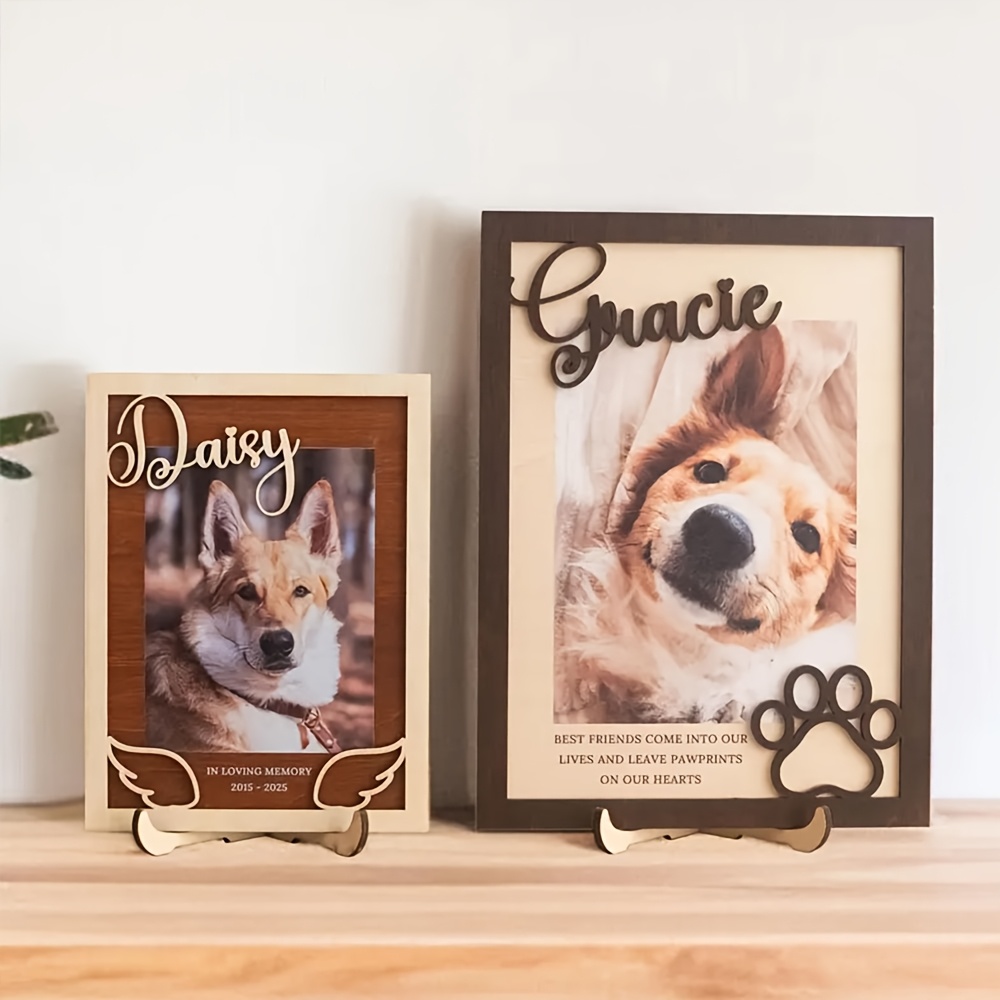 Customizable Personalized Wood - Pet Portrait Custom recension och pris