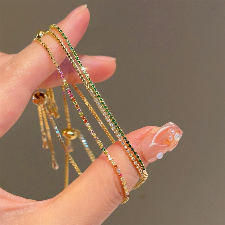 2mm Adjustable Multicolor Tenn - Coordinates Bracelet recension och pris