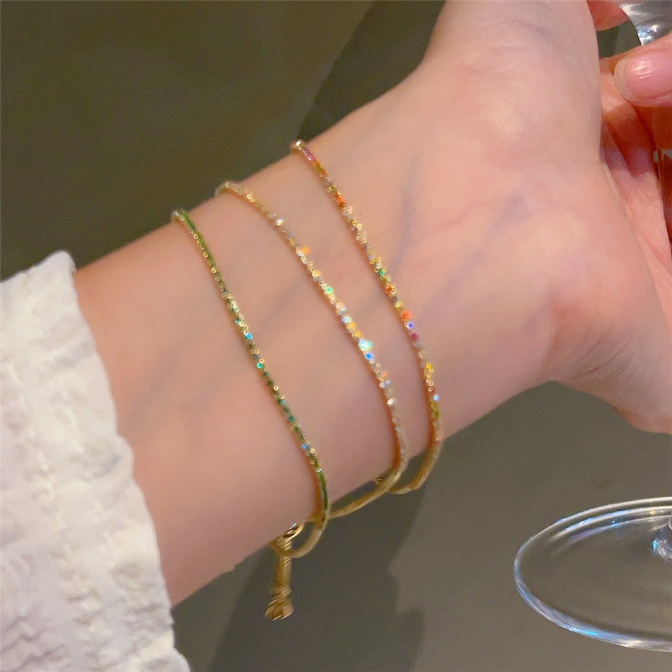 2mm Adjustable Multicolor Tenn - Coordinates Bracelet recension och pris