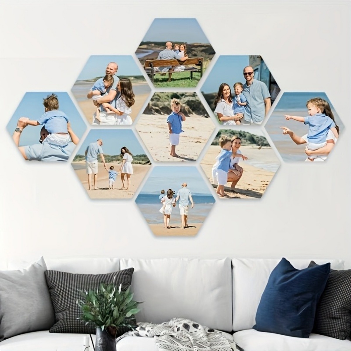 Custom Wall Decor — Modern Hex - Pet Portrait Custom recension och pris